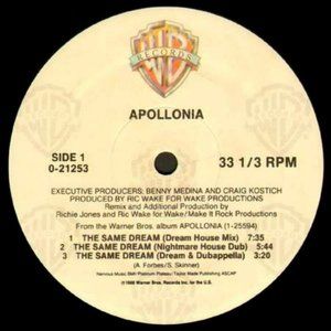 apollonia same dream promo dj remix 12" - prince dance club mismatch pop